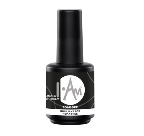 I.Am Brilliant Top HEMA FREE – viršutinis sluoksnis be lipnumo 7-15ml.