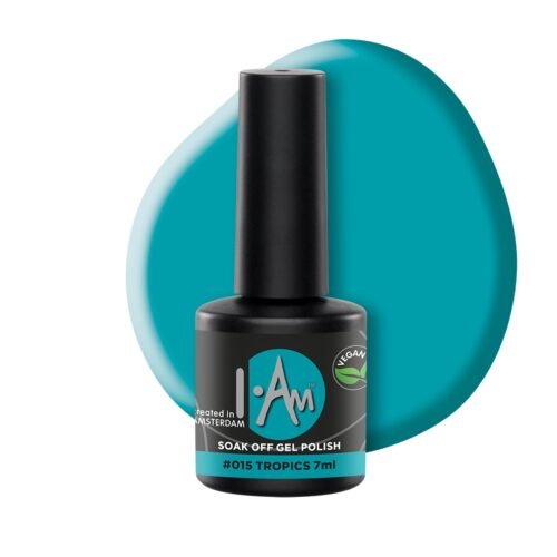 I.Am-Soak-Off-Gel-Polish-015-Tropics-7mldot Tropics