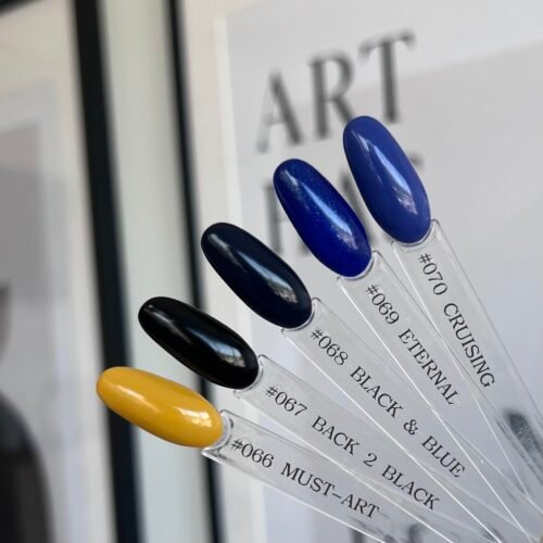 I.Am Gel Polish - gelinis lakas #068 - Black & Blue, 7ml.