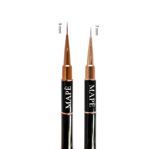 Aukštos kokybės dvipusis teptukas dailei 7 ir 9 mm